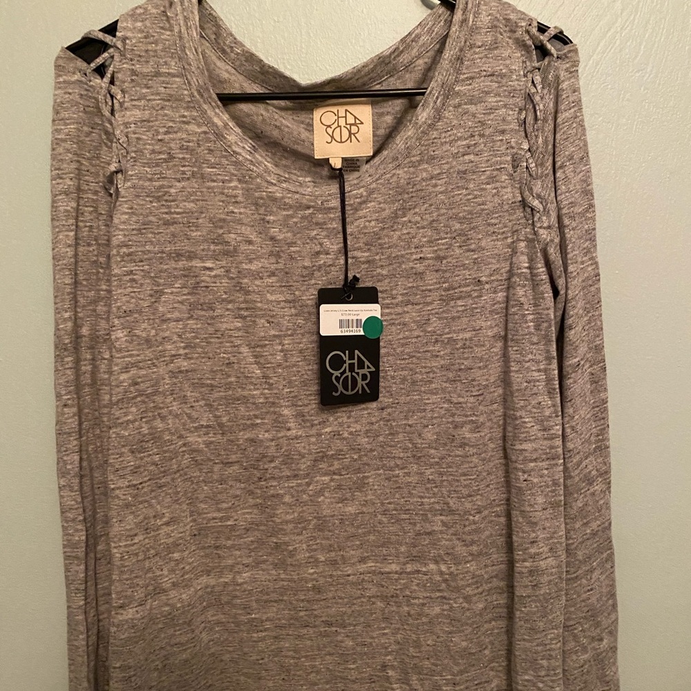 Long sleeve chaser top new with tags!